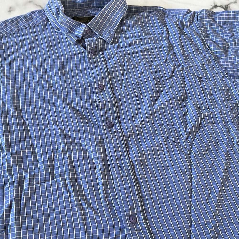 Bugatchi Uomo SS Windowpane Button Downs Sz. XL